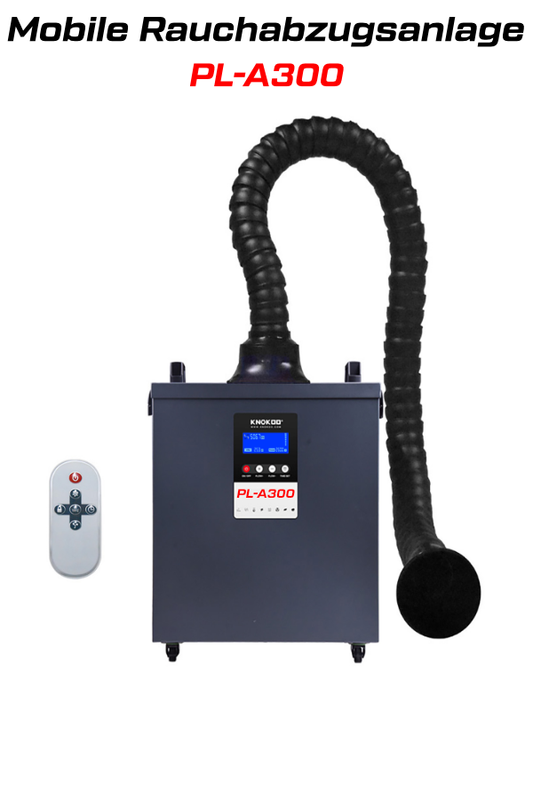 Mobile Rauchabzugsanlage-PL-A300- Leistung 300 Watt